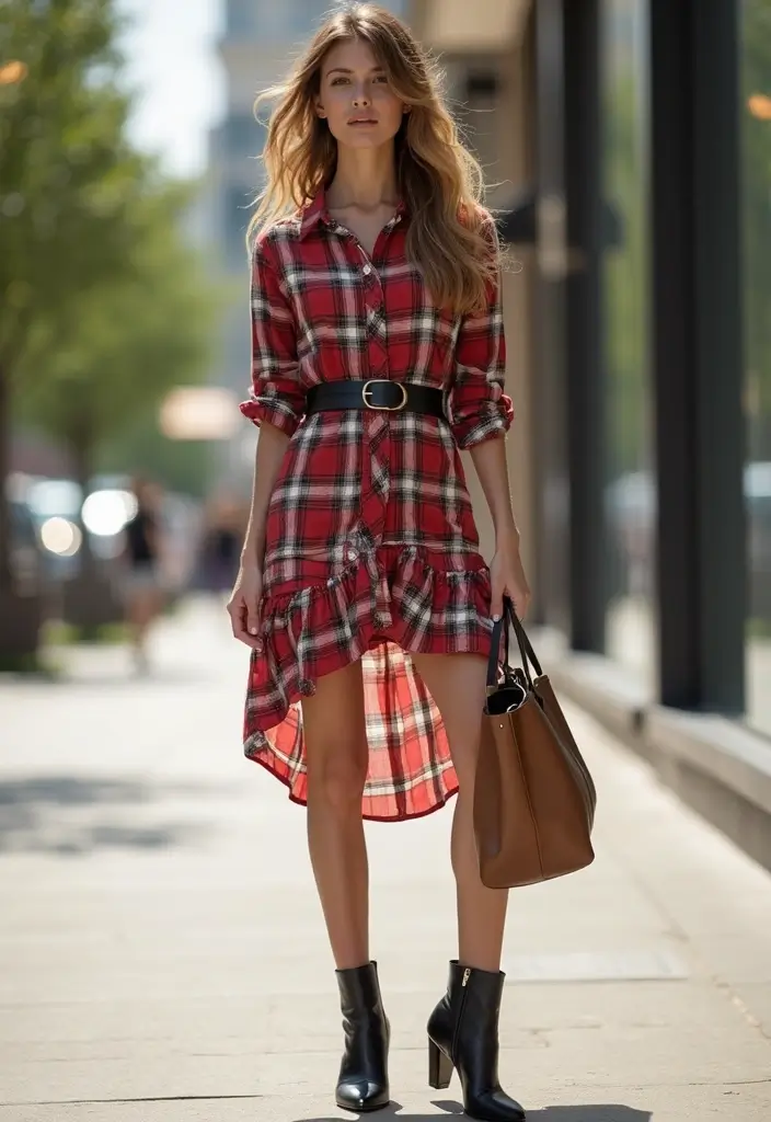 26 Trendy Checked Shirt Outfits To Refresh Your Closet - 3. Casual Dress Code