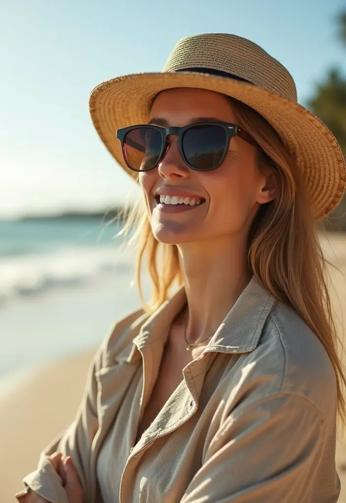 26 Winter Beach Outfit Styling Tips To Wear With Confidence - 1. Layer Up with Natural Fabrics