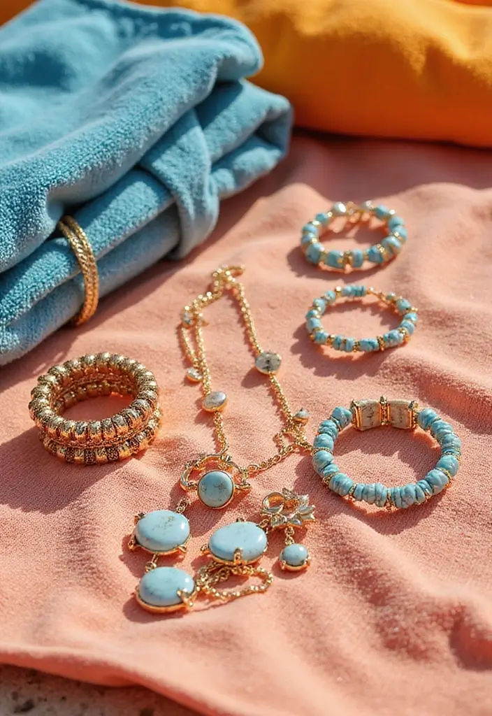 26 Winter Beach Outfit Styling Tips To Wear With Confidence - 15. Winter-Friendly Jewelry Choices