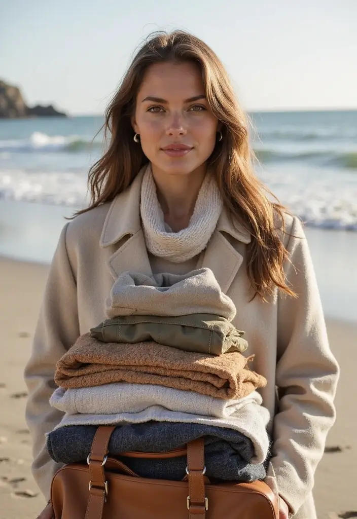 26 Winter Beach Outfit Styling Tips To Wear With Confidence - 5. Choose Versatile Pieces