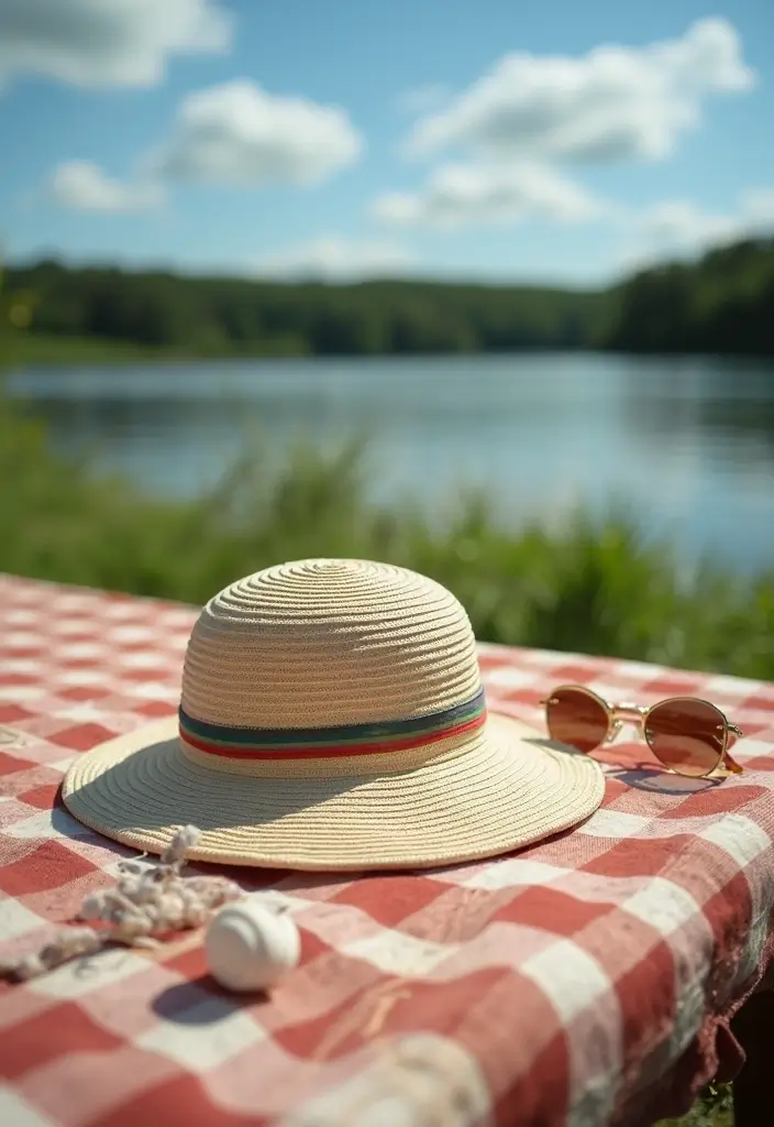 27 Fresh Lake Day Outfit Ideas You Need To Try - 20. Trendy Bucket Hats
