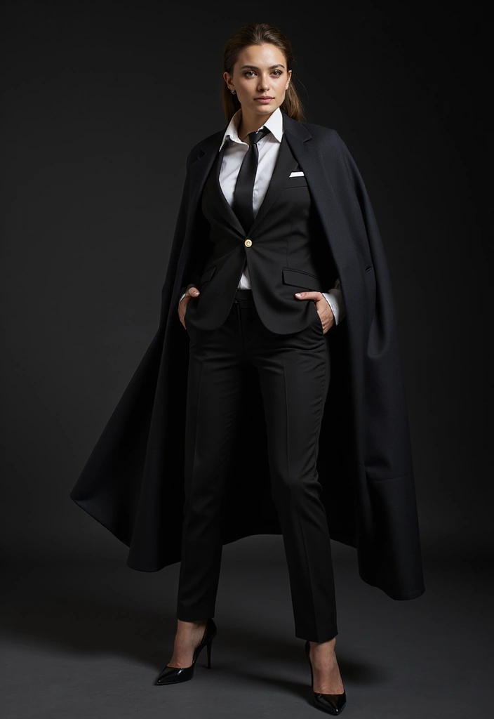 27 Prom Boys Outfit That Flatter Every Figure - 11. Elegant Cape Styles