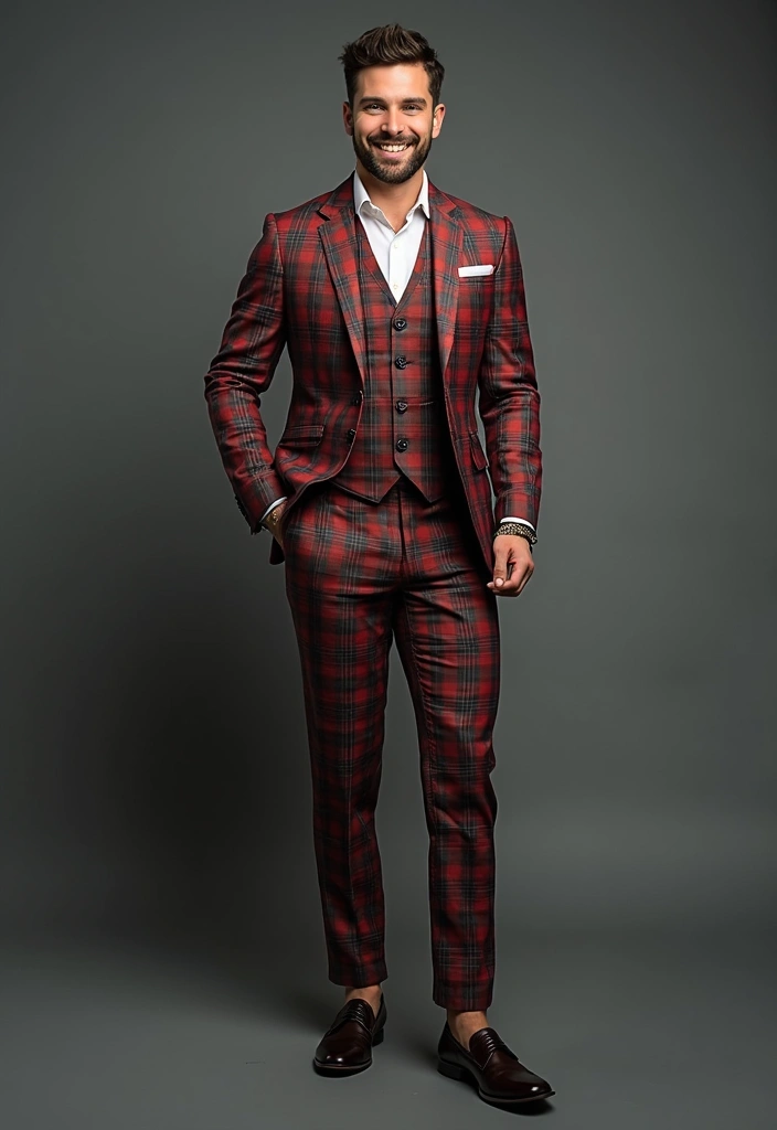 27 Prom Boys Outfit That Flatter Every Figure - 2. Vintage-Inspired Three-Piece Suit