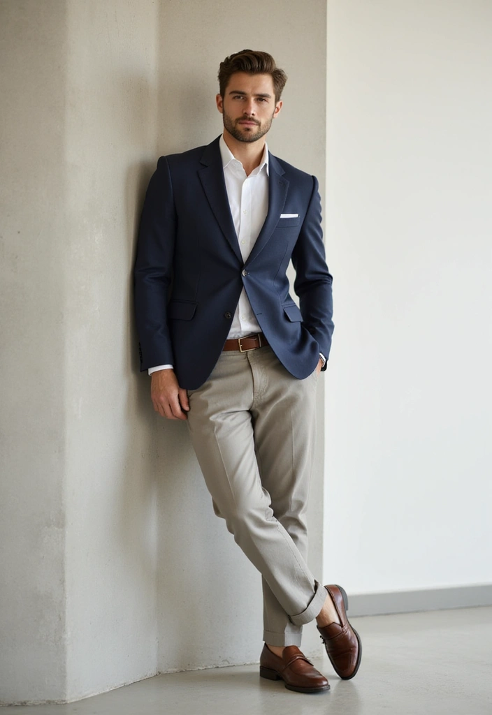 27 Prom Boys Outfit That Flatter Every Figure - 3. Dapper Casual Look