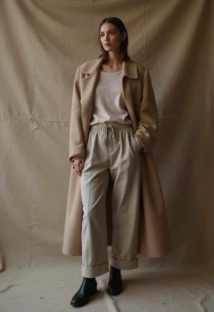 27 Russian Aesthetic Outfit Styling Tips To Wear With Confidence - 11. Monochrome Magic