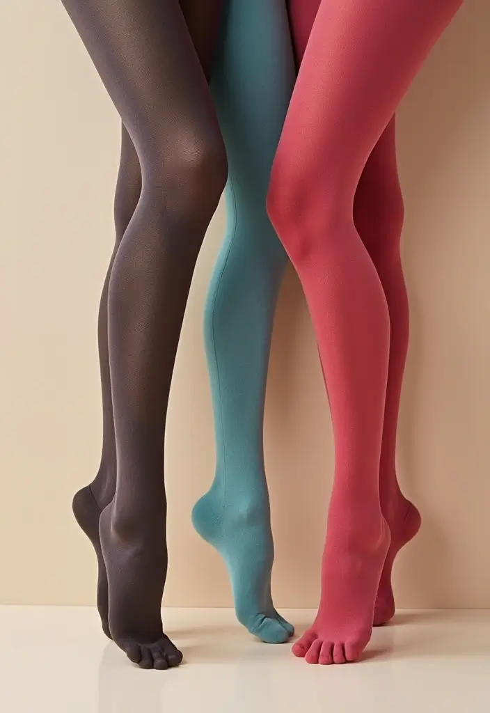 27 Russian Aesthetic Outfit Styling Tips To Wear With Confidence - 12. Timeless Footed Tights