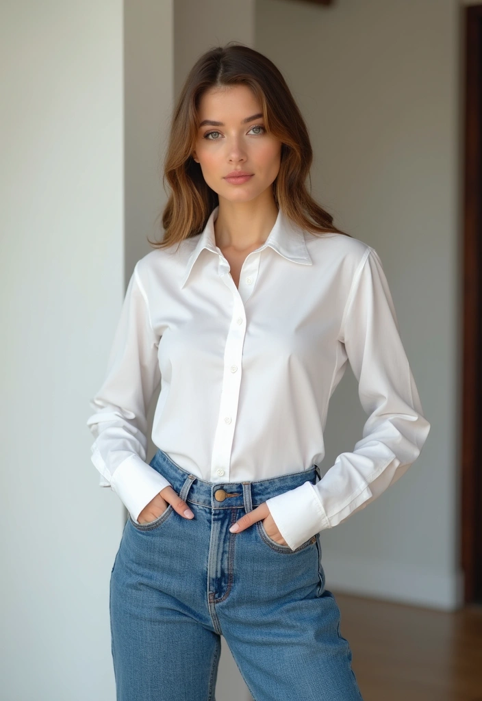 27 Russian Aesthetic Outfit Styling Tips To Wear With Confidence - 20. Confidence in Simplicity