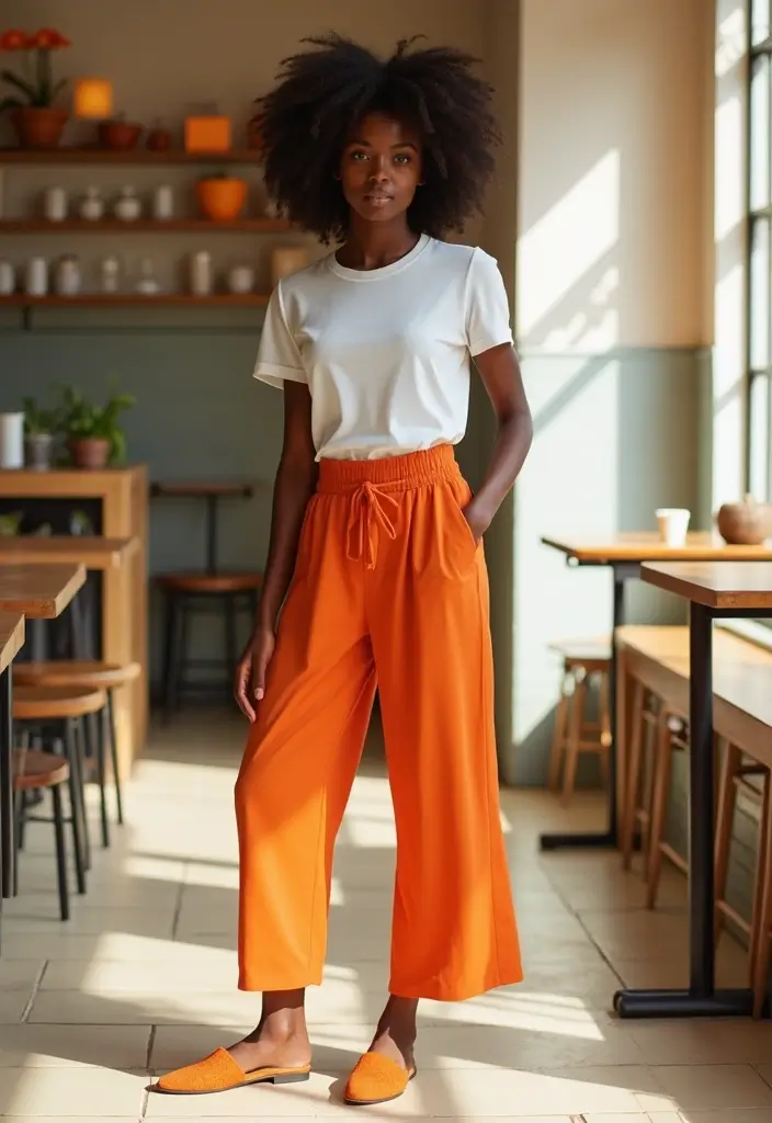 28 Amiri Shoes Outfit Black Women Inspirations For Real Life - 20. Effortless Elegance with Amiri Flat Mules