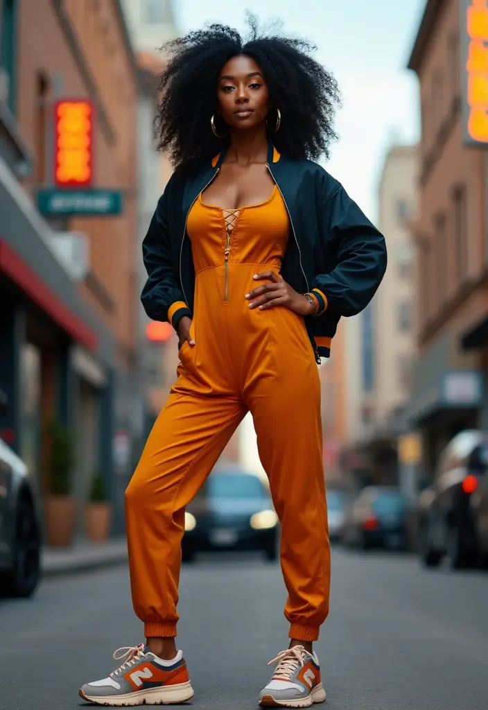 28 Amiri Shoes Outfit Black Women Inspirations For Real Life - 26. Chic Streetwear with Amiri Sneakers