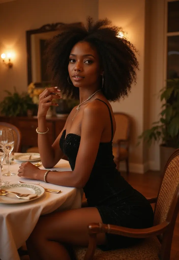 28 Amiri Shoes Outfit Black Women Inspirations For Real Life - 6. Feminine Flair with Amiri Heels