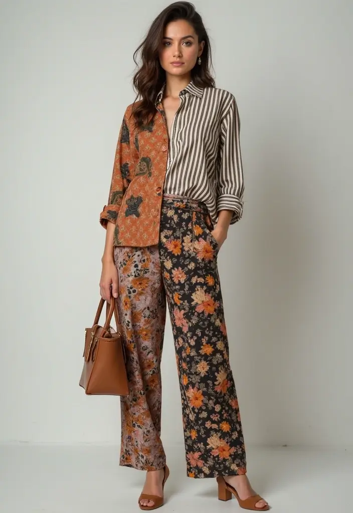 28 Dti Visual Kei Outfit Ideas Styling Tips To Wear With Confidence - 15. Mix and Match Patterns