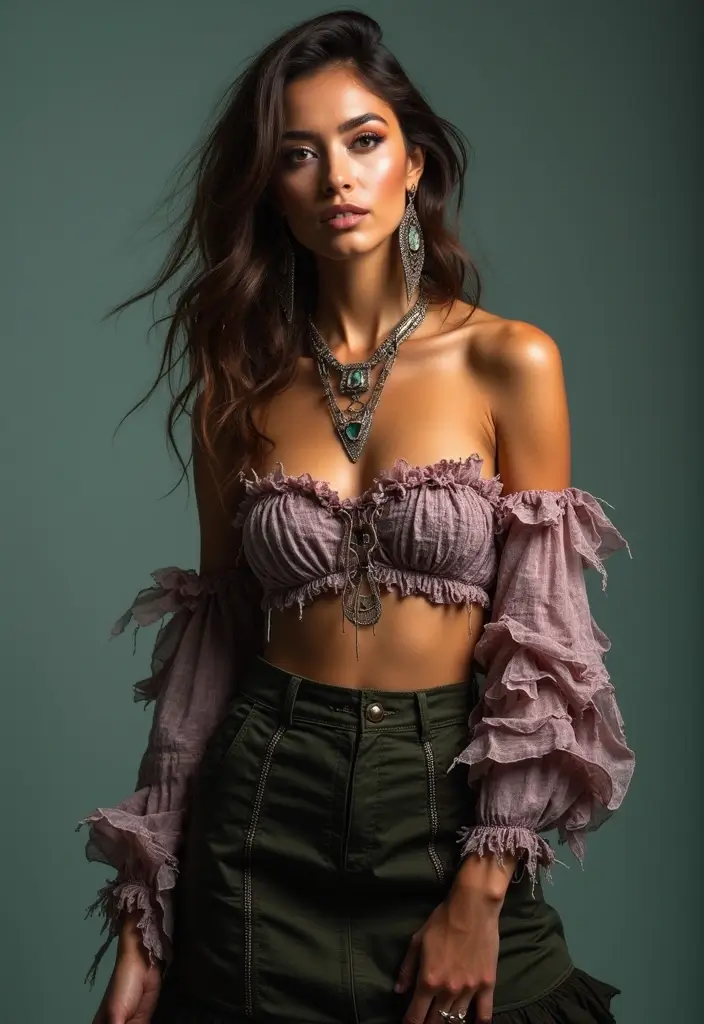 28 Dti Visual Kei Outfit Ideas Styling Tips To Wear With Confidence - 23. Artistic Layering