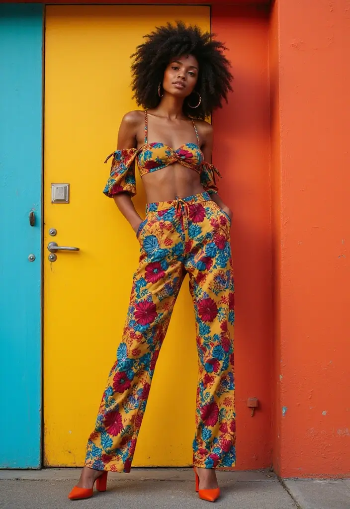 28 Fresh Girls Night Out Outfit Ideas Black Women Ideas You Need To Try - 5. Trendy Two-Piece Set