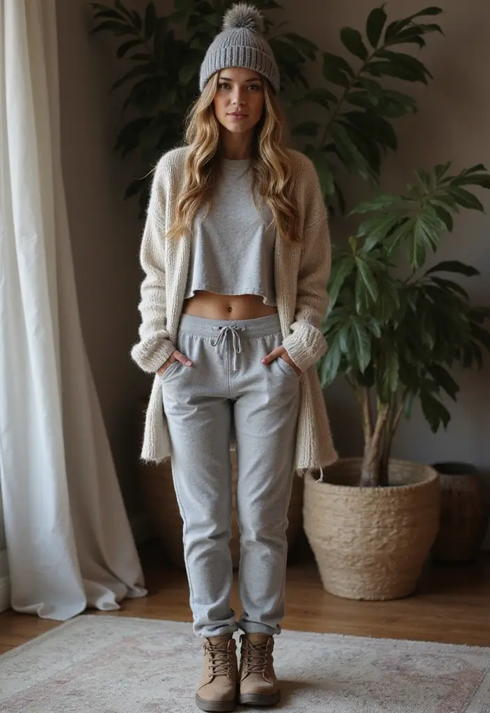 28 Naked Wolfe Boots Outfit Ideas That Feel Effortless - 20. Stylish Loungewear