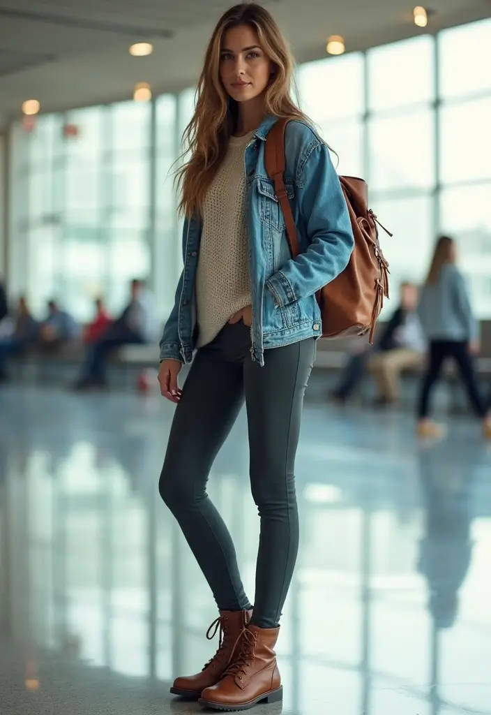 28 Naked Wolfe Boots Outfit Ideas That Feel Effortless - 28. Travel-Ready Ensemble