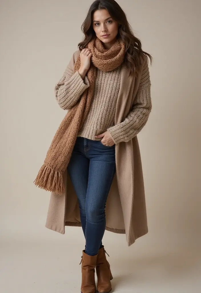 28 Naked Wolfe Boots Outfit Ideas That Feel Effortless - 5. Oversized Sweater Weather