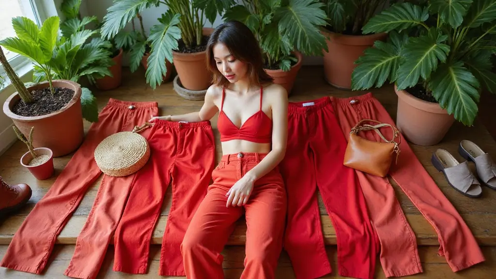28 Outfit Pantalon Rojo That Flatter Every Figure