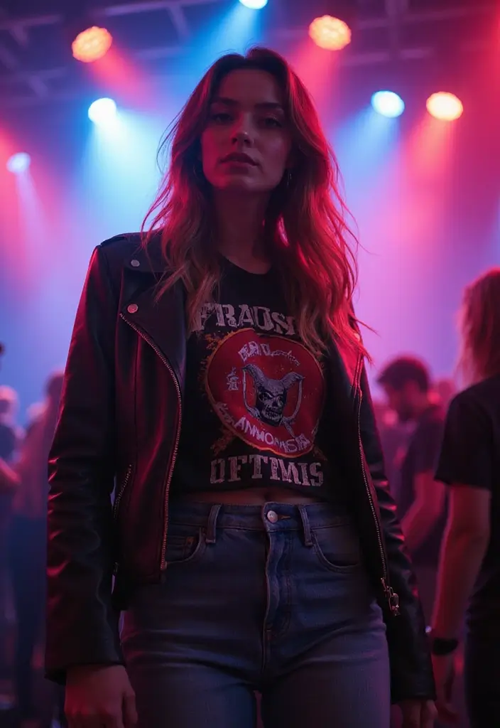 28 Stylish Gonna Jeans Outfit For Every Occasion - 20. Edgy Weekend Style