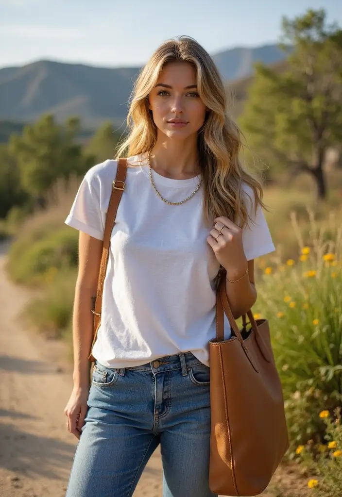 28 Stylish Gonna Jeans Outfit For Every Occasion - 6. Weekend Getaway Vibes