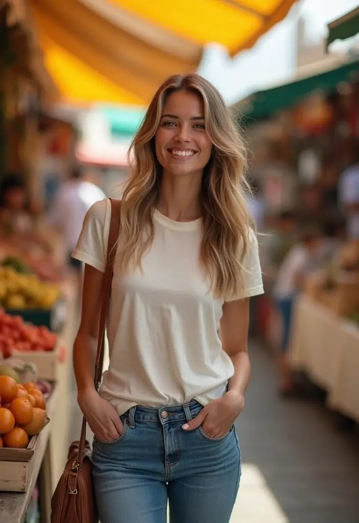 28 Stylish Gonna Jeans Outfit For Every Occasion - 8. Simple Weekend Chores