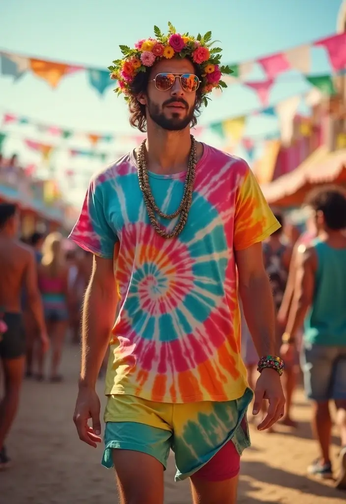 28 Trendy Roblox Boy Outfit Codes To Refresh Your Closet - 13. Festival Vibes