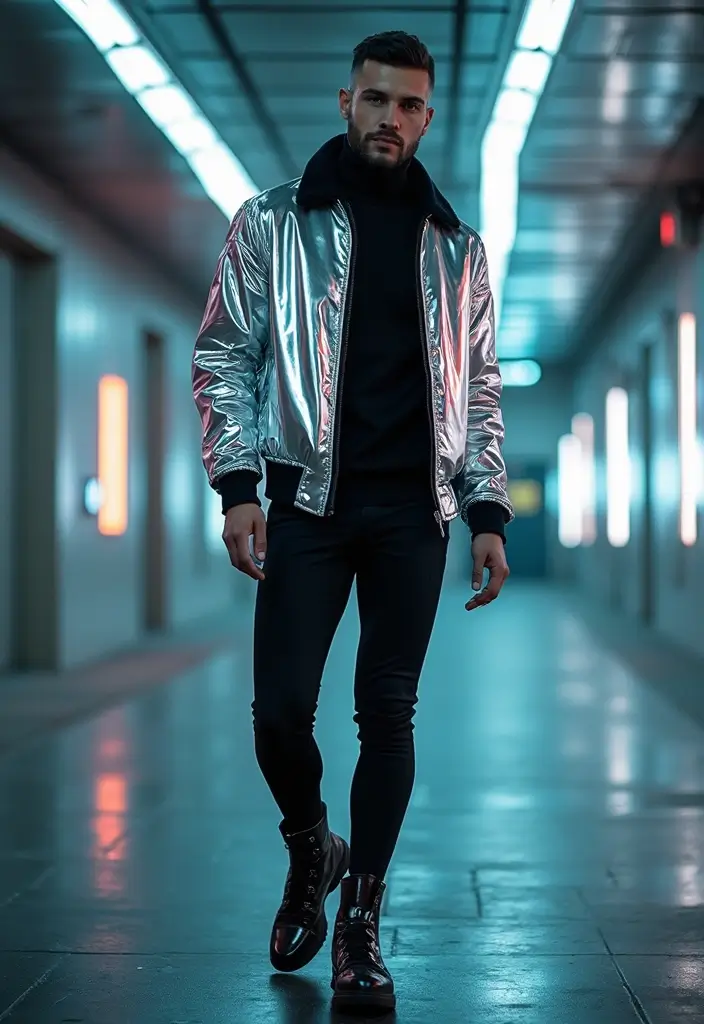 28 Trendy Roblox Boy Outfit Codes To Refresh Your Closet - 14. Futuristic Fashion