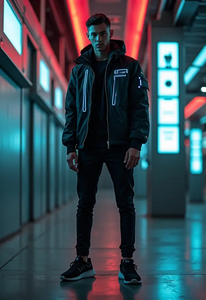 28 Trendy Roblox Boy Outfit Codes To Refresh Your Closet - 20. Tech-Savvy Style