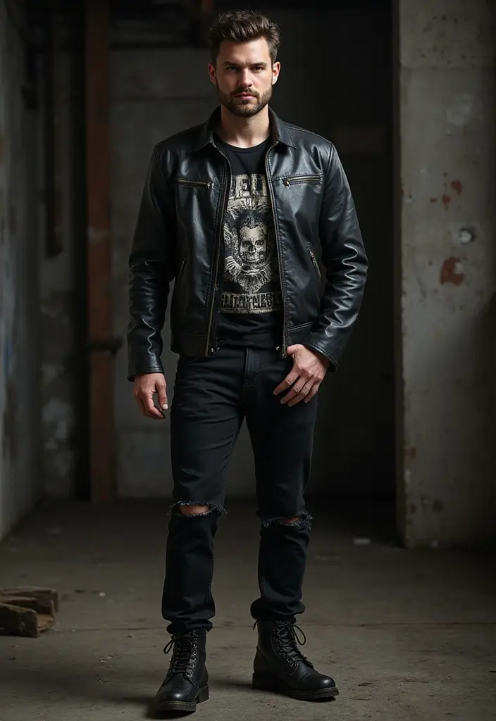 28 Trendy Roblox Boy Outfit Codes To Refresh Your Closet - 9. Edgy Rebel