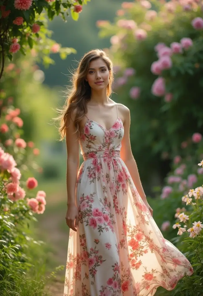 29 Summer Chic Bruiloft Outfit Looks That Will Upgrade Your Wardrobe - 1. Flowing Maxi Dresses