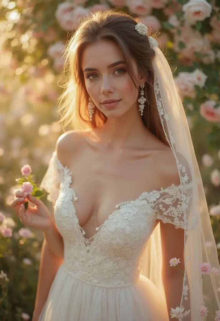 29 Summer Chic Bruiloft Outfit Looks That Will Upgrade Your Wardrobe - 10. Romantic Lace Details