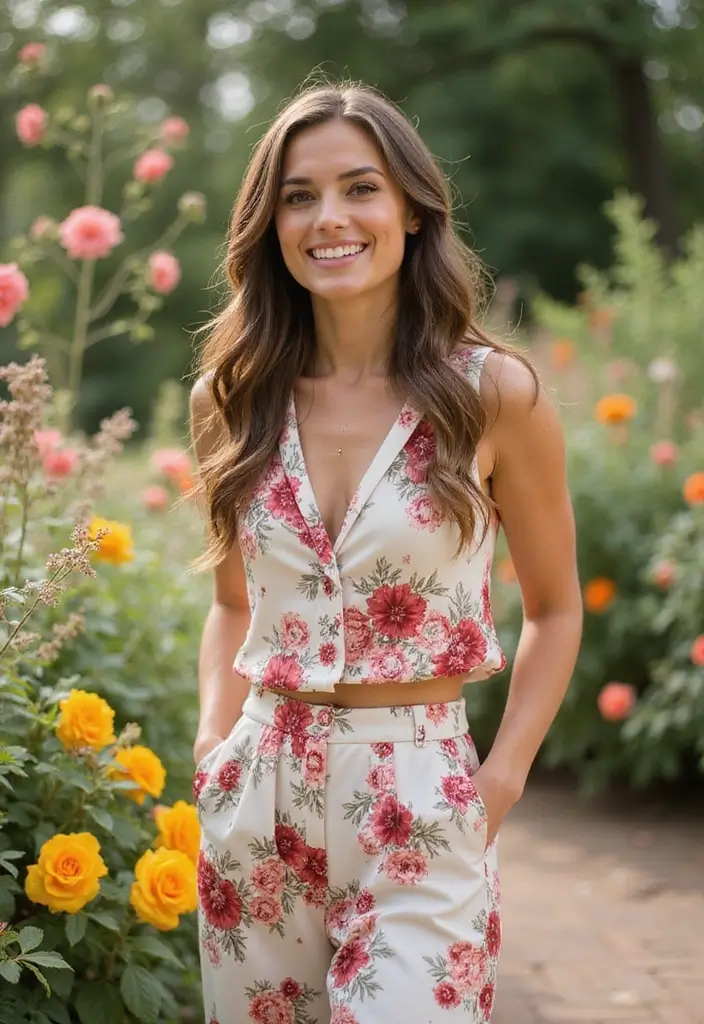 29 Summer Chic Bruiloft Outfit Looks That Will Upgrade Your Wardrobe - 13. Fresh Floral Accents