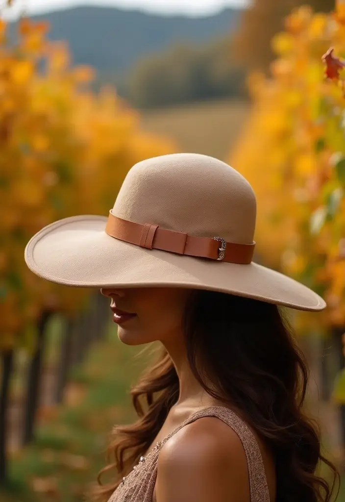 29 Winery Outfit Fall Looks That Will Upgrade Your Wardrobe - 12. Stylish Hats