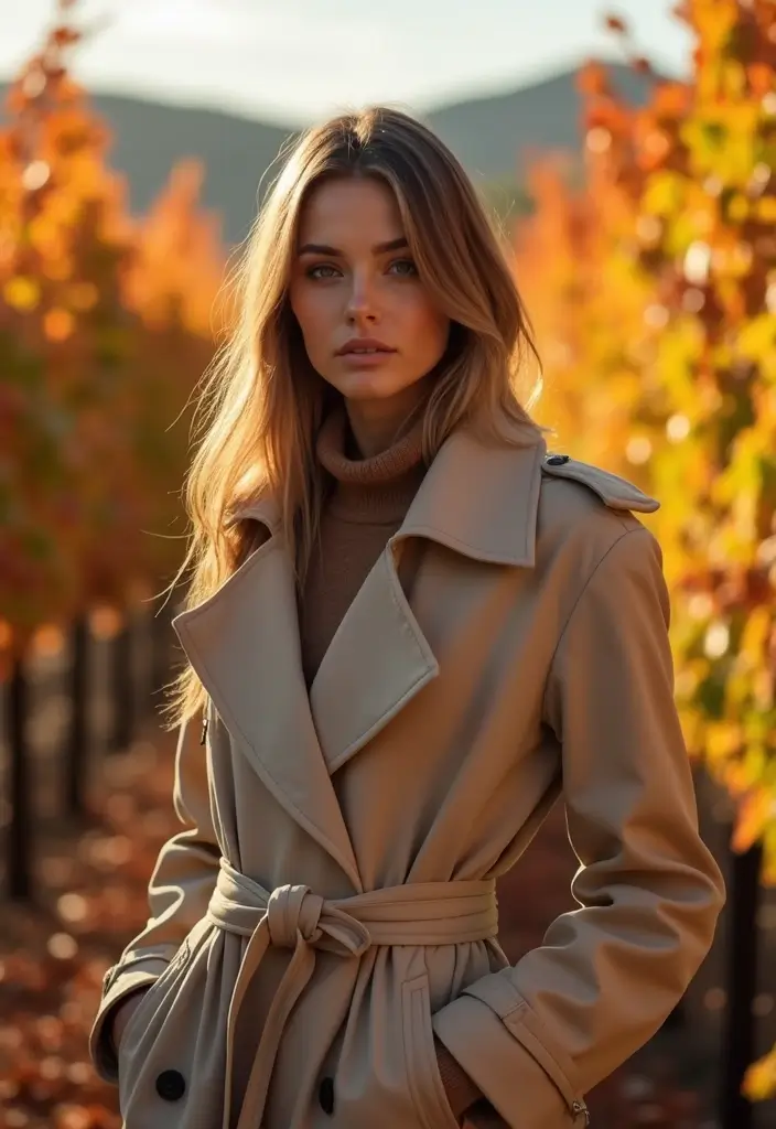 29 Winery Outfit Fall Looks That Will Upgrade Your Wardrobe - 5. Statement Outerwear