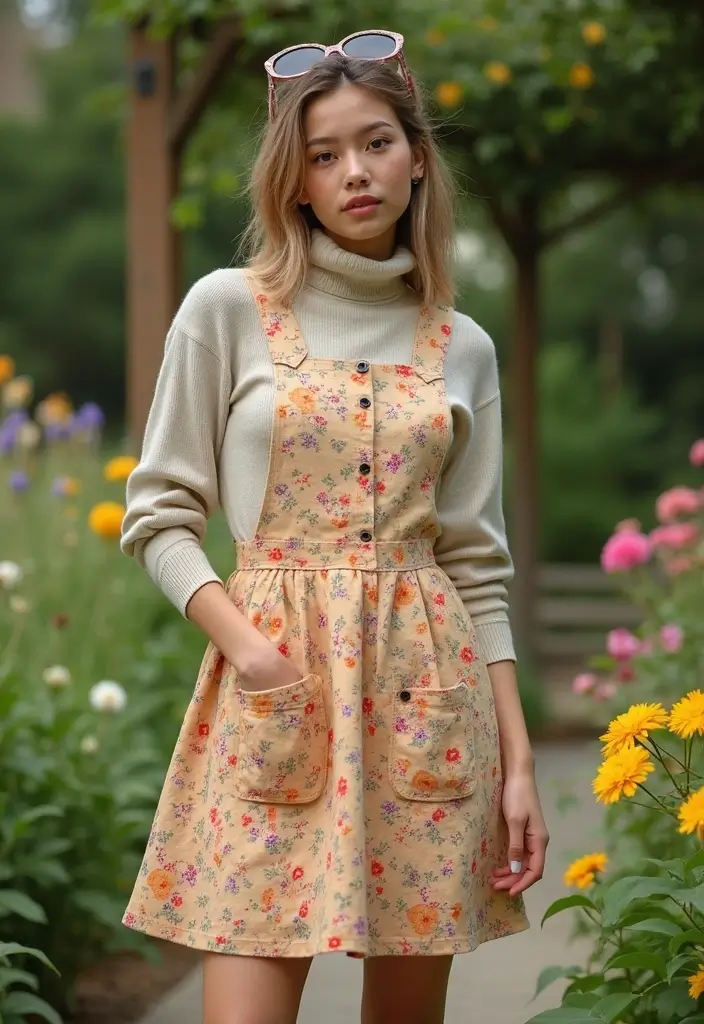 30 Bad Taste Outfit Looks That Will Upgrade Your Wardrobe - 14. The Playful Pinafore