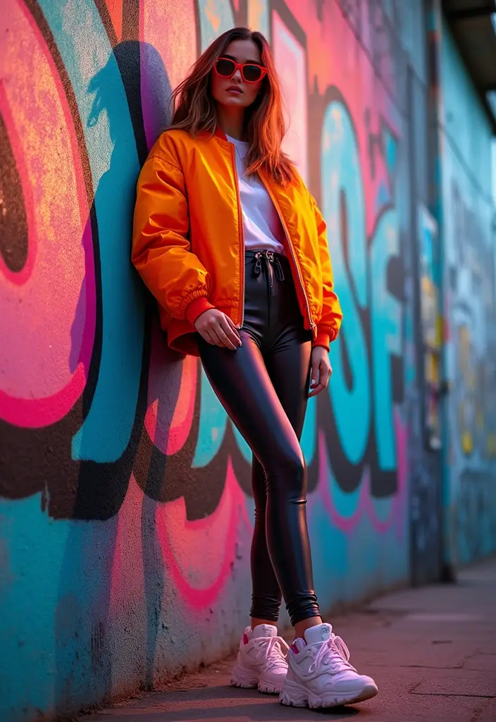 30 Bad Taste Outfit Looks That Will Upgrade Your Wardrobe - 2. Neon Nostalgia