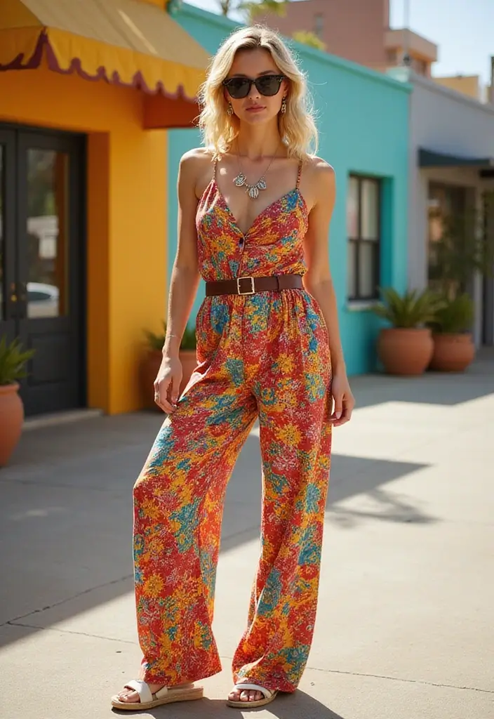 30 Bad Taste Outfit Looks That Will Upgrade Your Wardrobe - 25. The Retro Jumpsuit Reboot