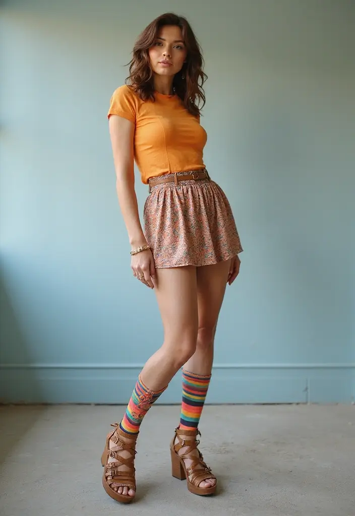 30 Bad Taste Outfit Looks That Will Upgrade Your Wardrobe - 28. The Classic Sock and Sandal Combo