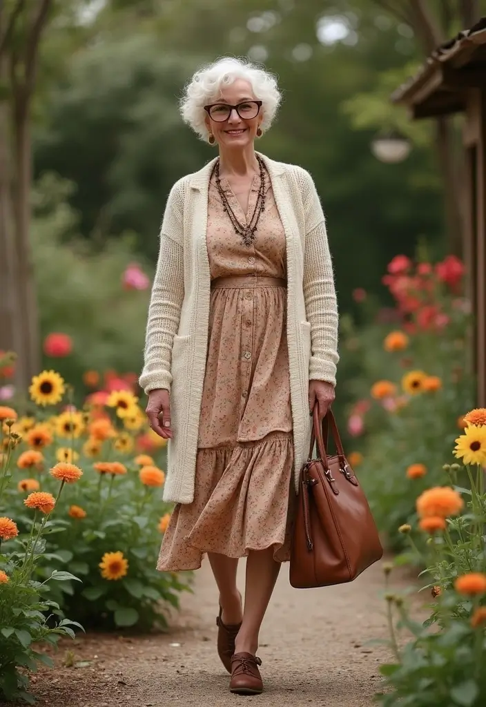 30 Bad Taste Outfit Looks That Will Upgrade Your Wardrobe - 3. The Granny Chic Revival
