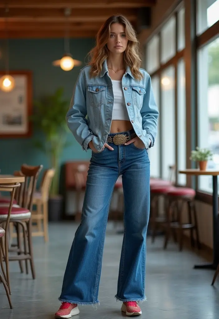 30 Bad Taste Outfit Looks That Will Upgrade Your Wardrobe - 5. Denim on Denim Dream