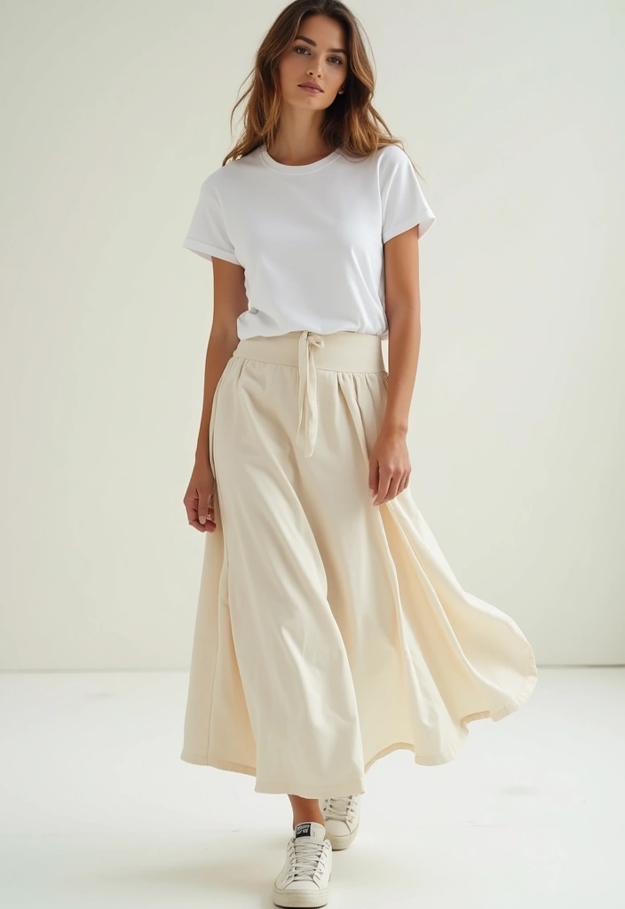 30 Trendy Golden Goose Outfit To Refresh Your Closet - 6. The Classic White Tee