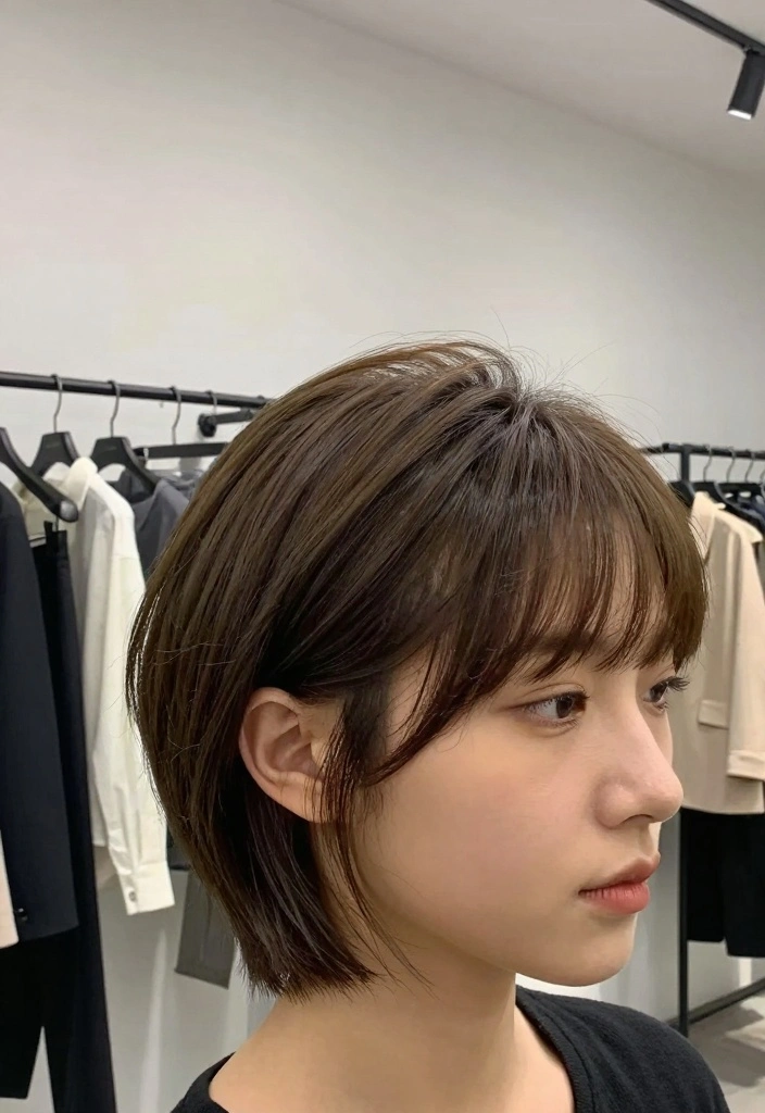 15 Short Hair Cuts for Women Ideas: Timeless & Versatile - 12. Soft Bangs with Short Hair 1