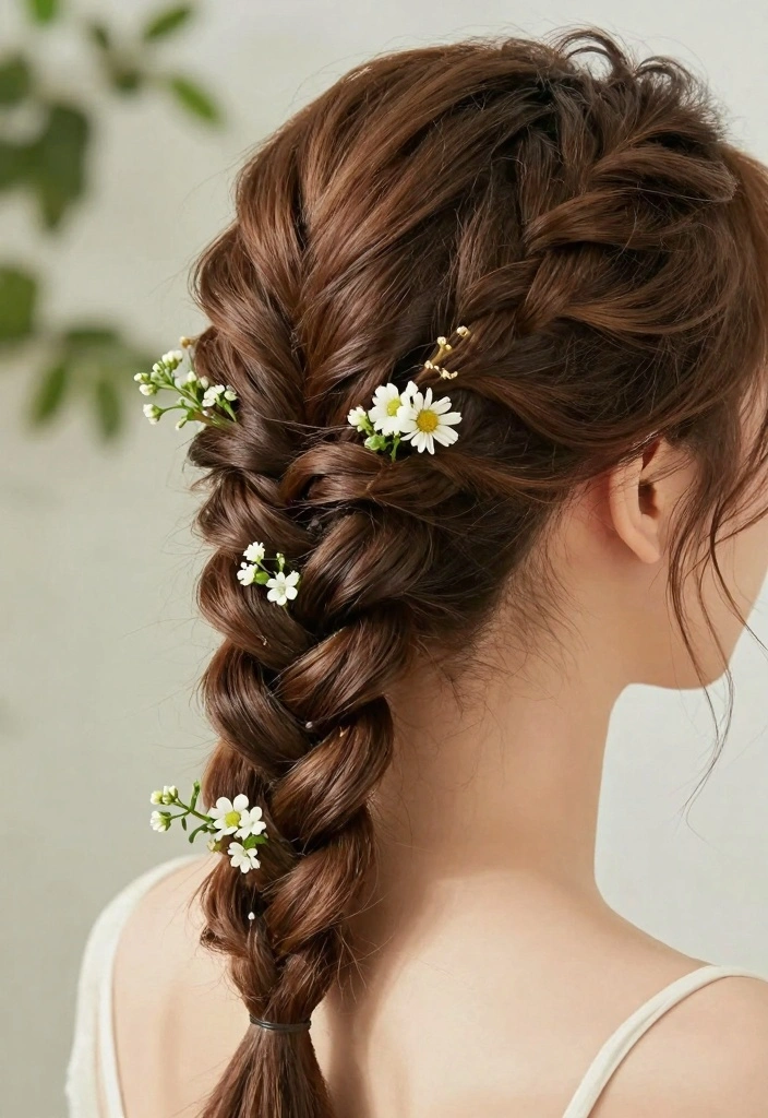 15 Short Hair Updo Ideas: Elegant Easy Style - 3. Braided Crown 1