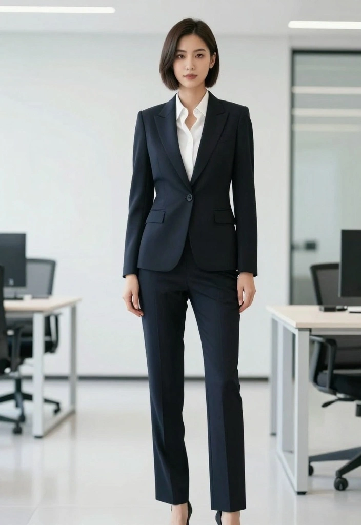 15 Short Hair Wolf Cut Ideas: Edgy Modern Style - 12. Sleek and Defined 1