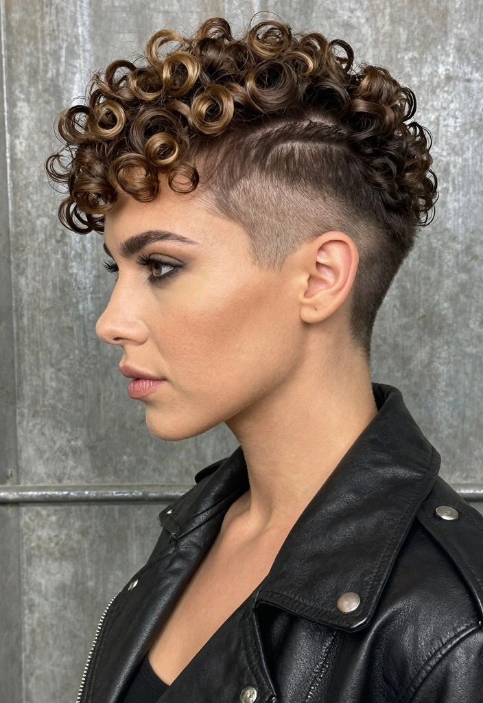15 Short Hair Wolf Cut Ideas: Edgy Modern Style - 4. Edgy Undercut 1