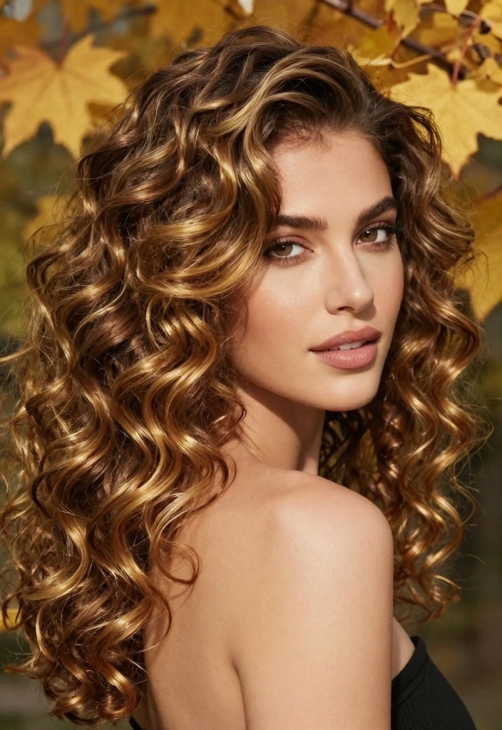 15 Soft Autumn Hair Color Ideas Gentle Earthy Palette - 2. Golden Honey Highlights 1