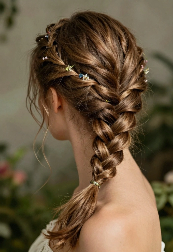 15 Viking Hairstyles Ideas: Braided Fierce Looks - 5. The Fishtail Braid 1