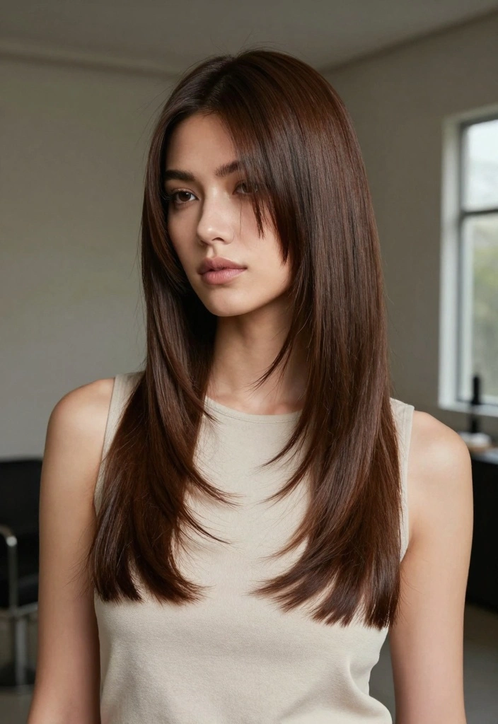 15 Winter Brown Hair Ideas: Deep Cozy Shades - 2. Espresso Brown 1