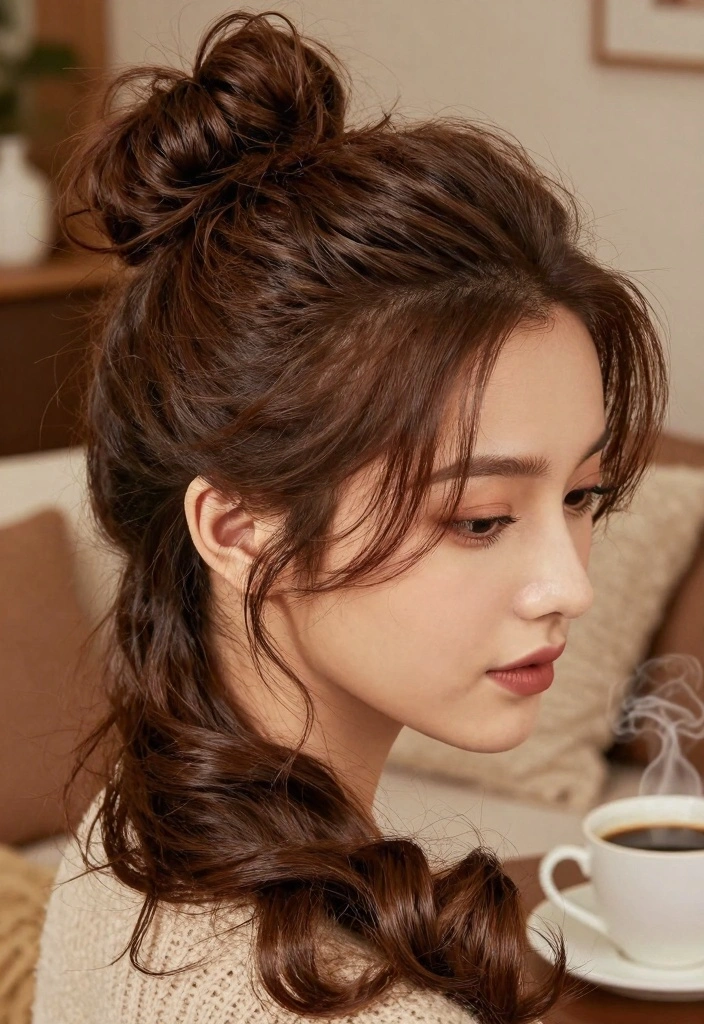 15 Winter Brown Hair Ideas: Deep Cozy Shades - 6. Mocha Brown 1