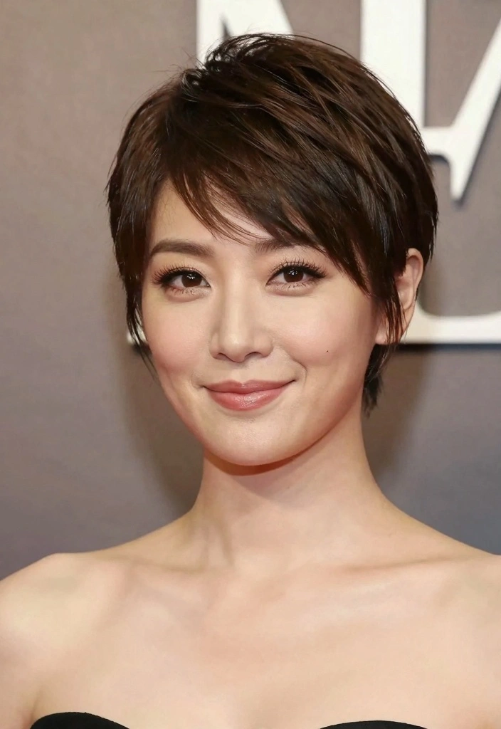 16 Short Hair Pixie Cuts Ideas: Bold Chic Looks for Women Over 40 - 12. Sophisticated Pixie Bob 1