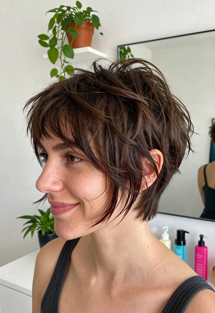 16 Short Hair Pixie Cuts Ideas: Bold Chic Looks for Women Over 40 - 2. Textured Pixie 1